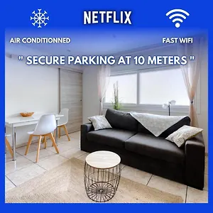 Appartement Cosy + Secured Parking, Cannes